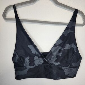 Prana Women's Layna Bra black camo size M